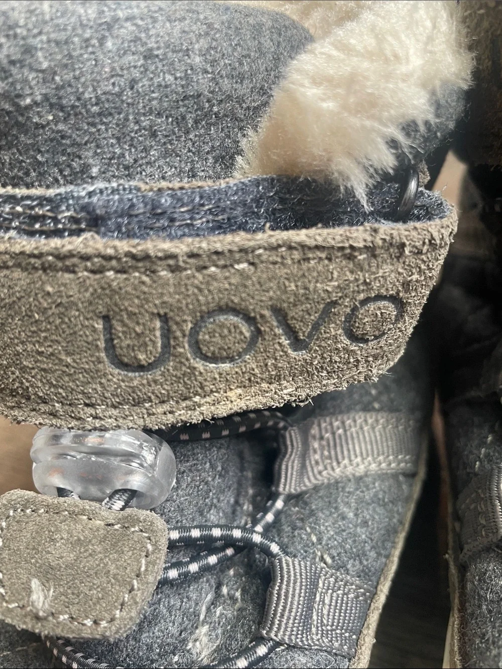 UOVO Snow Boots Winter Waterproof Slip Resistant Outdoor Shoes Boys Size 11.5